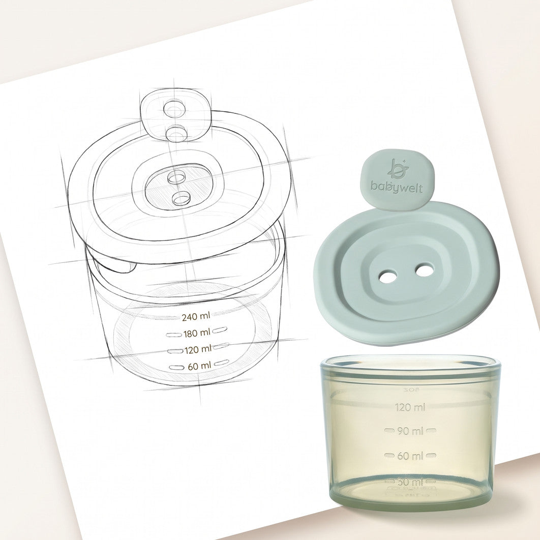 Contenitori per la pappa - Disegno del contenitore