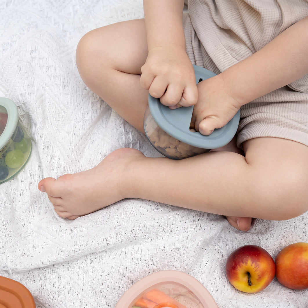 Contenitori per la pappa - Bimbo con coperchio snack