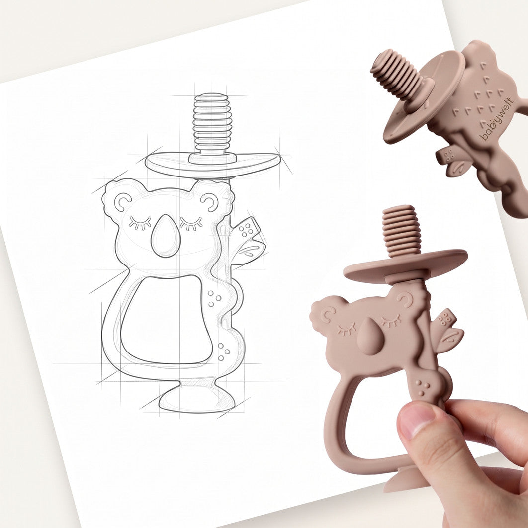 Massaggiagengive Koala - Bozzetto del design