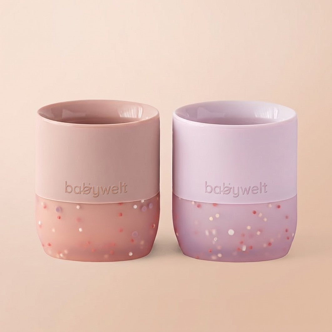 Primo bicchiere 60 ml - Polvere e Lilla tenue