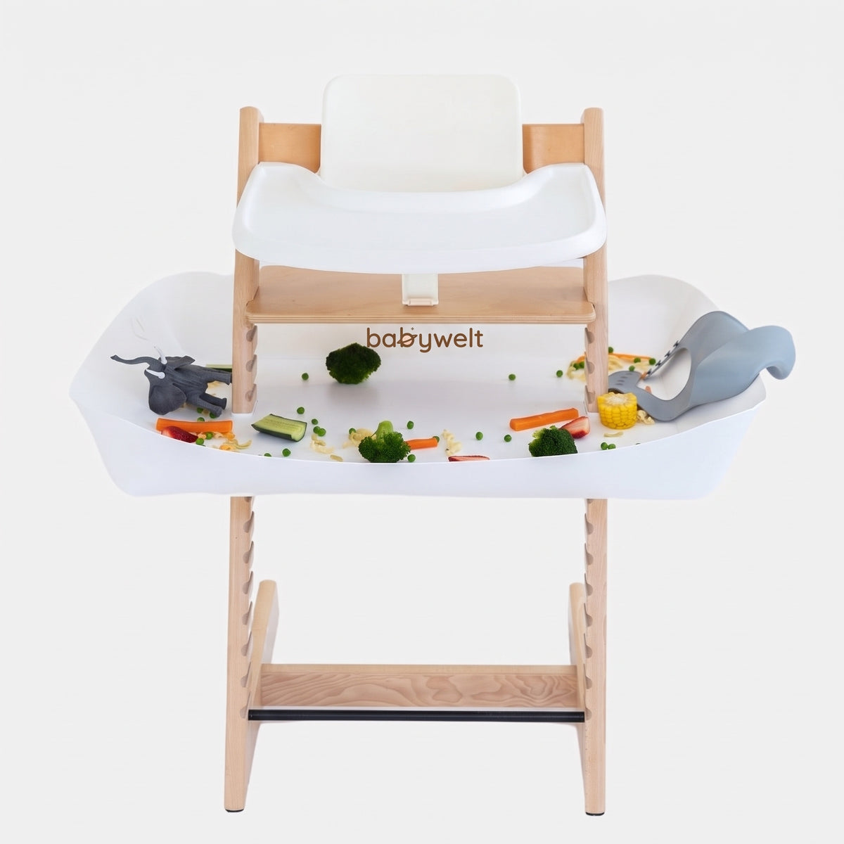 Raccogli-pappa per seggiolone - Stokke Tripp Trapp, Bianco