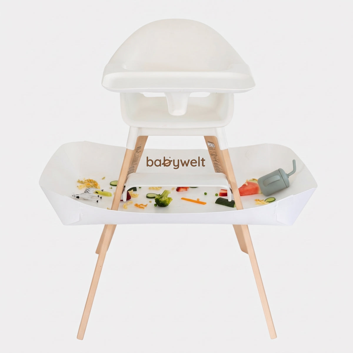 Raccogli-pappa per seggiolone - Stokke Clikk, Bianco