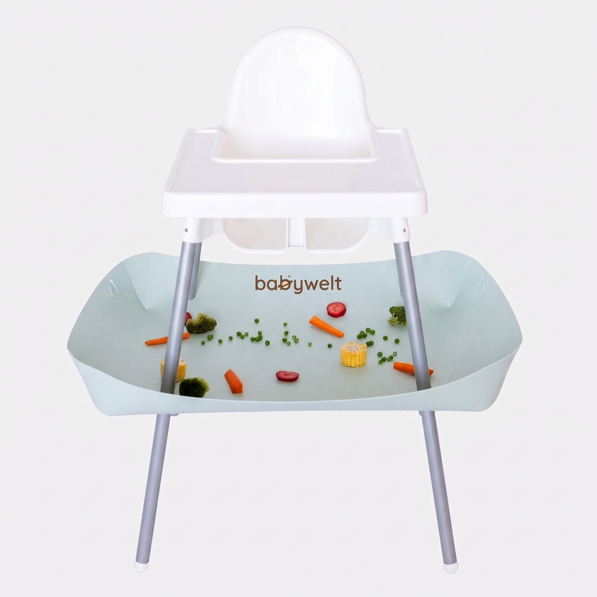 Raccogli-pappa per seggiolone - IKEA Antilop, Eucalipto