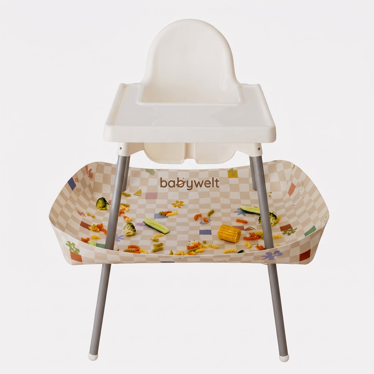 Raccogli-pappa per seggiolone - IKEA Antilop, Quadretti