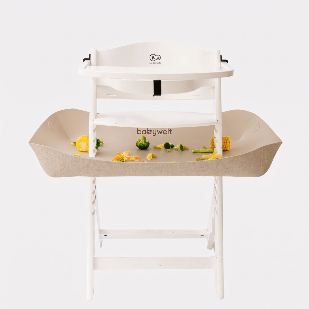 Raccogli-pappa per seggiolone - Kinderkraft Enock, Sabbia