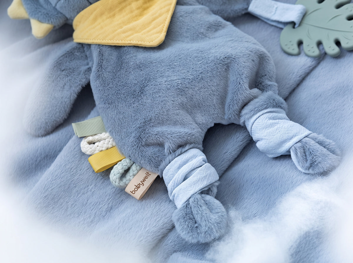Doudou Dino, retro morbido e massaggiagengive