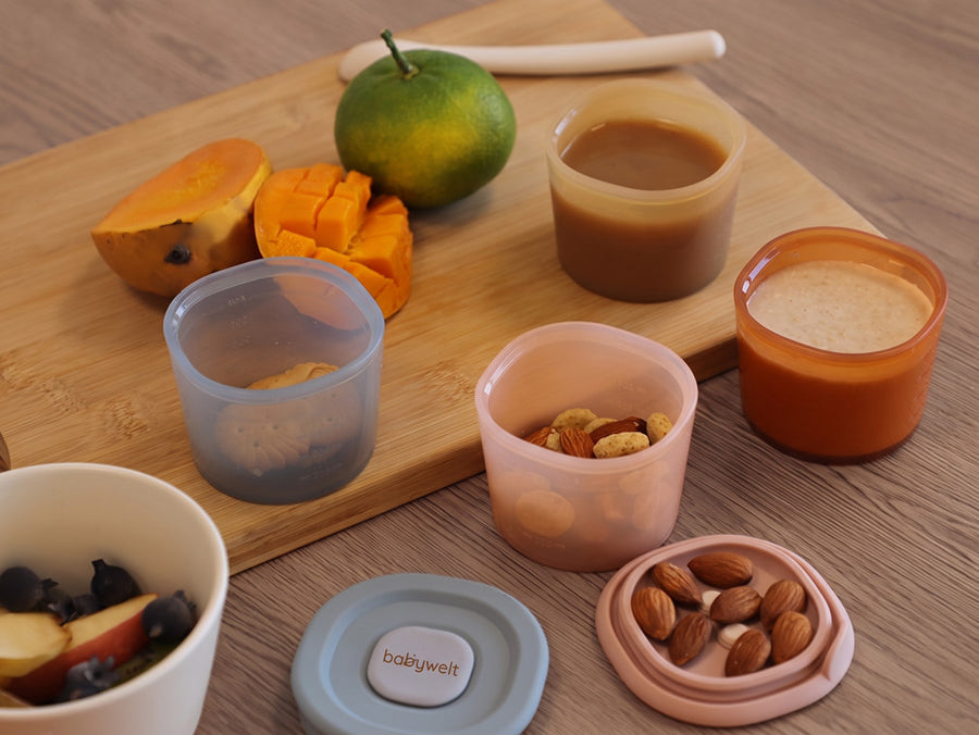 Molto più di un contenitore, Snack e pappe in tavola