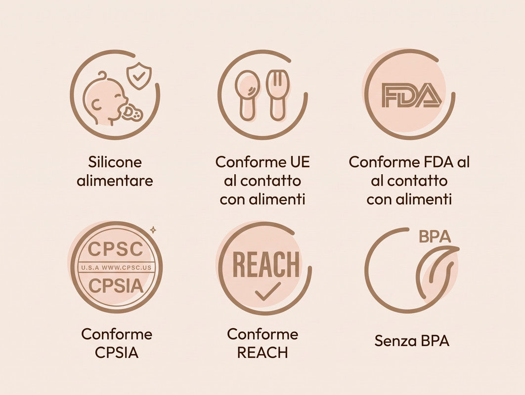 Silicone alimentare, Certificazioni