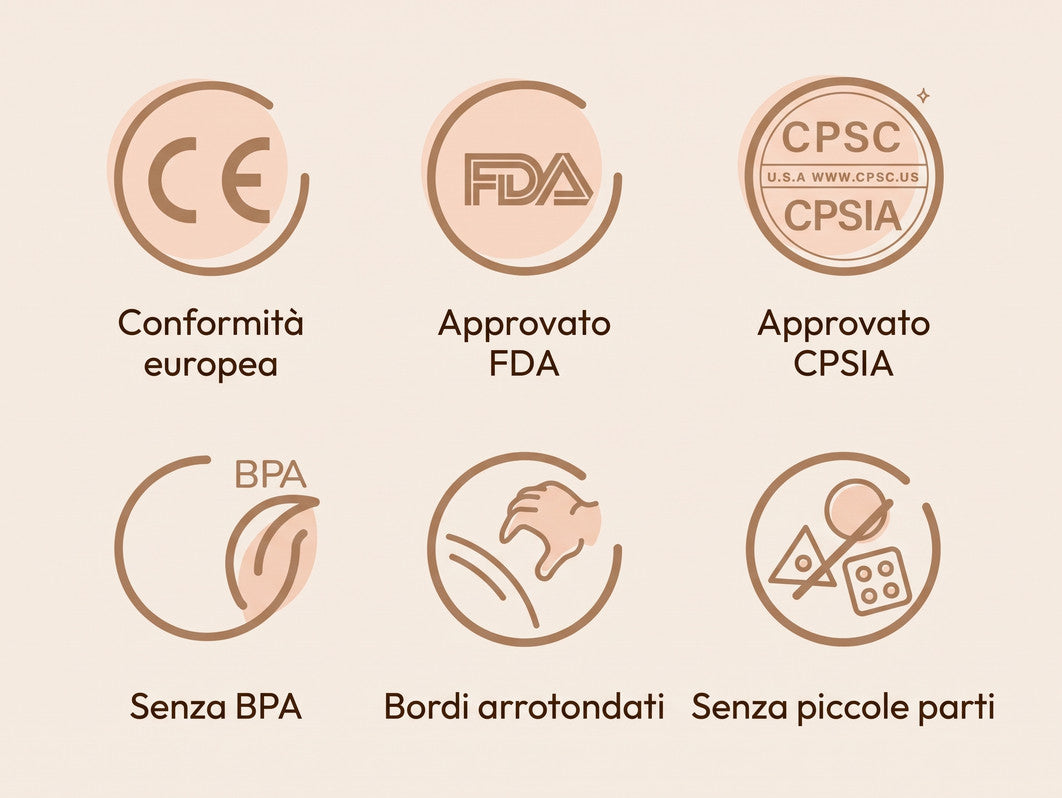 Silicone platinico, Certificazioni