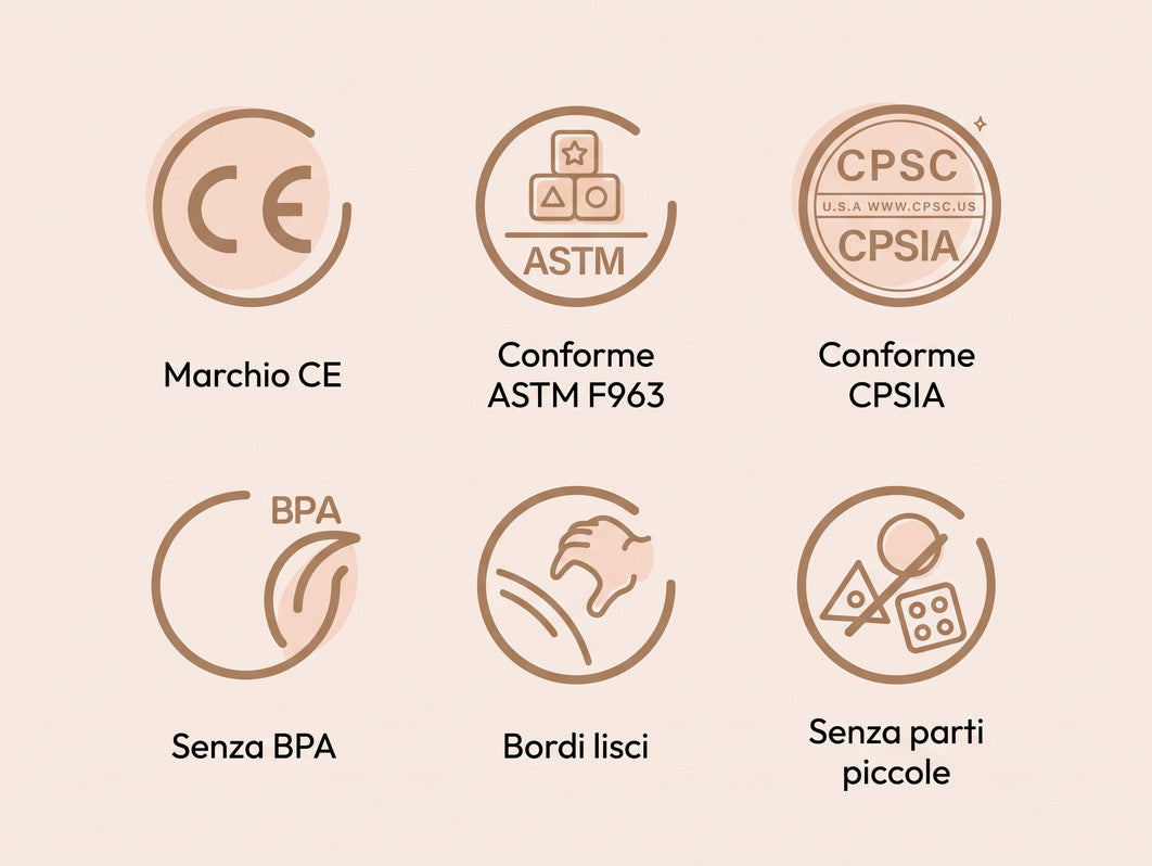 Puri e giocosi, Icone di sicurezza