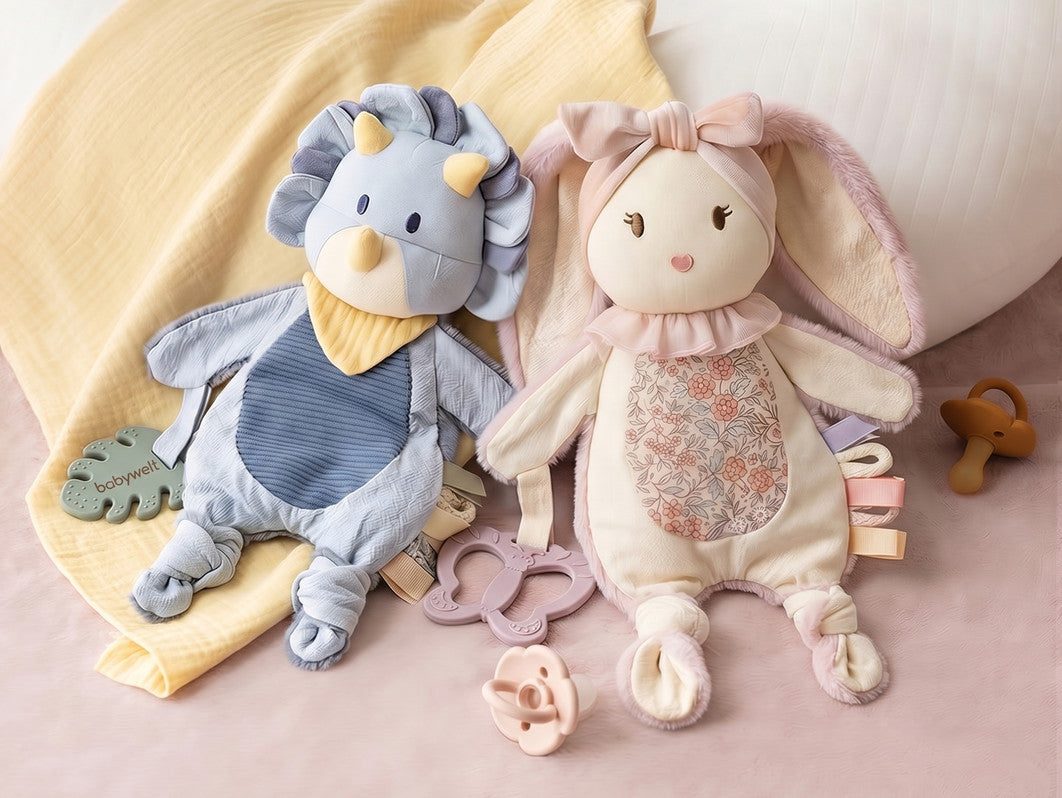 Piccoli grandi momenti, Coniglietto e dinosauro sul letto