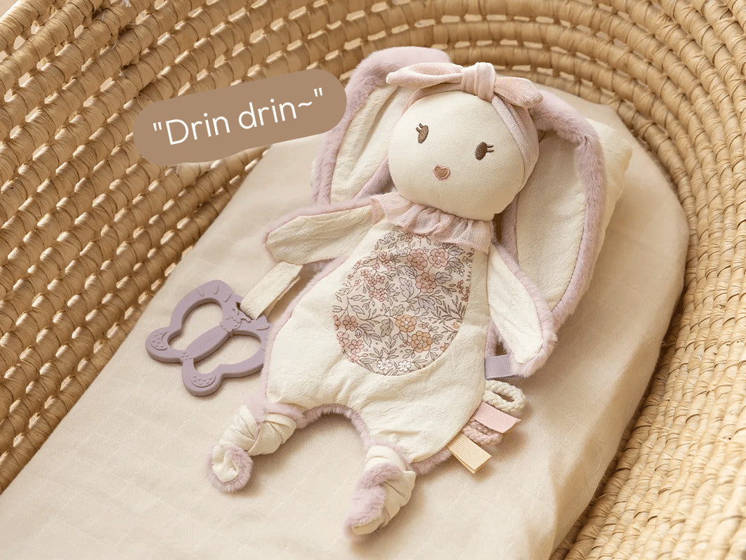 Orecchie e manine curiose, Nella cesta, Drin drin
