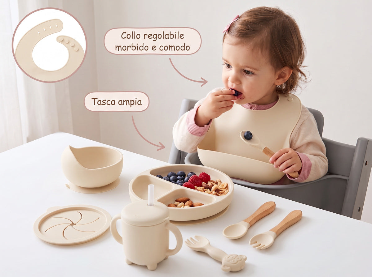 Bavaglino con tasca