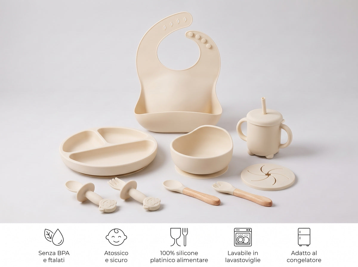 Set e icone della sicurezza - Croissant/Avorio