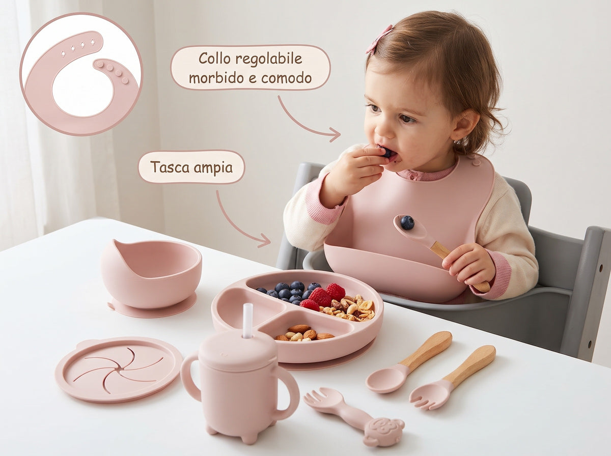 Bavaglino con tasca