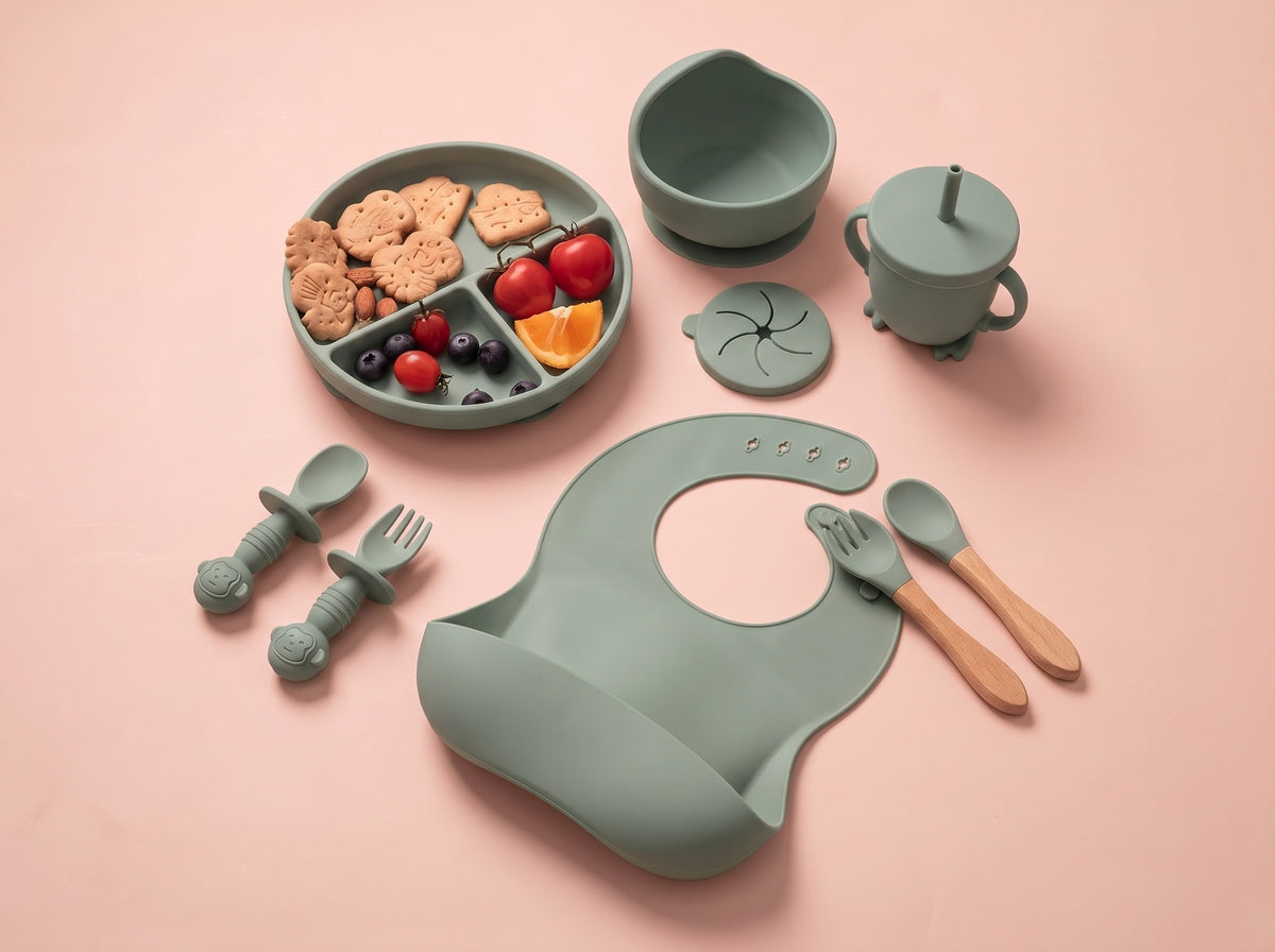 Set pappa per lo svezzamento (Salvia/Menta)