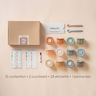 Contenitori per la pappa in silicone
