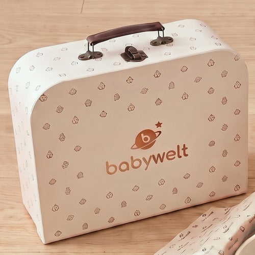 Valigetta del set pappa con il logo babywelt